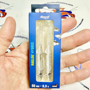MUESTRA VINILO DE SPINNING RAGLOU HYBRID 8.5CM. 8.50GR. COLOR SGW