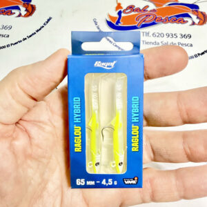 MUESTRA VINILO DE SPINNING RAGLOU HYBRID 6.5CM. 4.50GR. COLOR CH