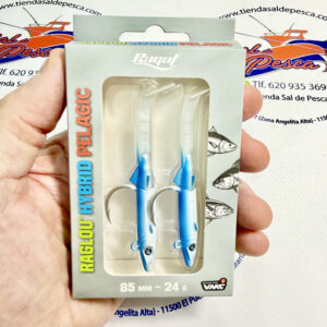 MUESTRA VINILO DE SPINN RAGLOU HYBRID PELAGIC 8.5CM. 24GR. COL. PB