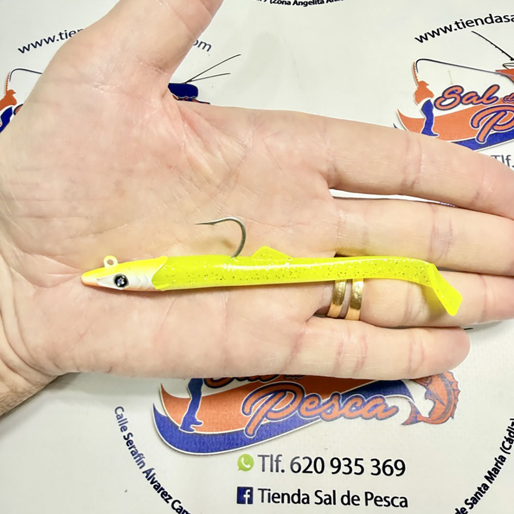 MUESTRA VINILO DE SPINNING RAGLOU HYBRID ELL 12CM. 16GR. COLOR CG - Imagen 2