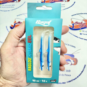 MUESTRA VINILO DE SPINNING RAGLOU HYBRID ELL 9CM. 12GR. COLOR PB
