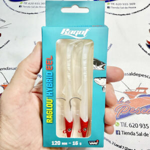 MUESTRA VINILO DE SPINNING RAGLOU HYBRID ELL 12CM. 16GR. COLOR RH