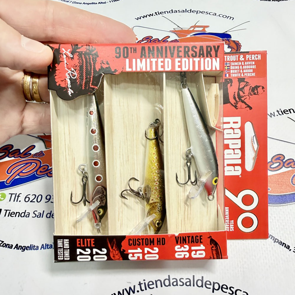 KIT DE SEÑUELOS RAPALA 90 AÑOS FLOATER SMALL NATURISTIC - Imagen 2