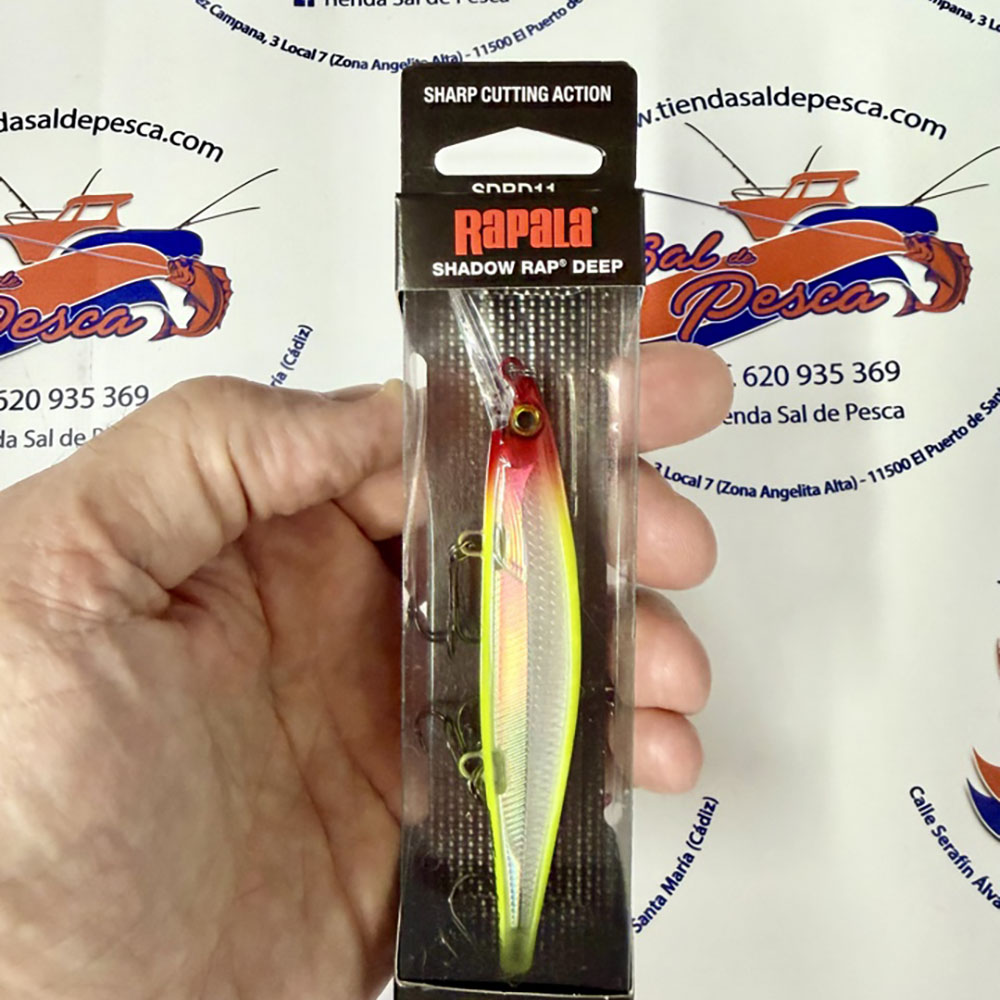 OFERTA RAPALA SHADOW RAP DEEP 11CM. 13GR. COLOR CLN