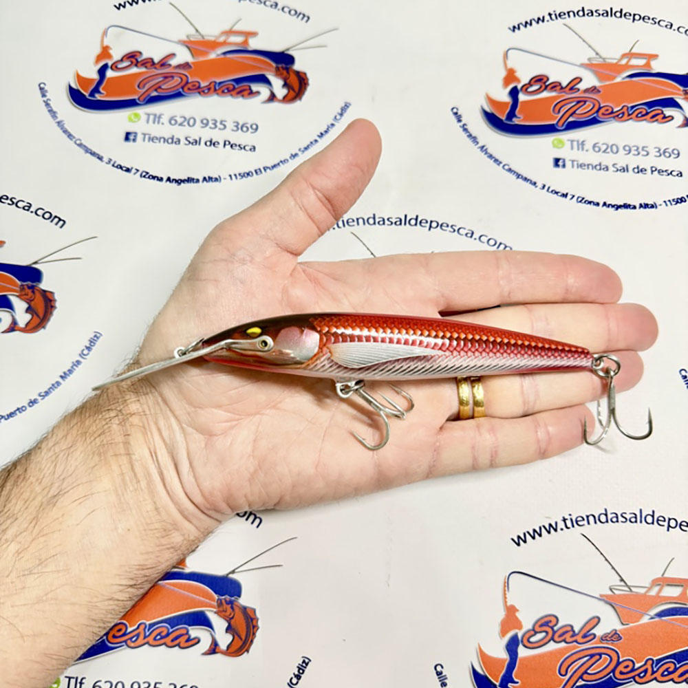 MUESTRA CURRICAN RAPALA COUNTDOWN MAGNUM ELITE 14,5CM. 41GR. COL AMRRB - Imagen 2