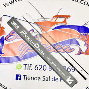 CAÑA DE SPINNING YKR PUNCHDARK 792 M 2,30MT. 5-25GR. GRAY EDITION