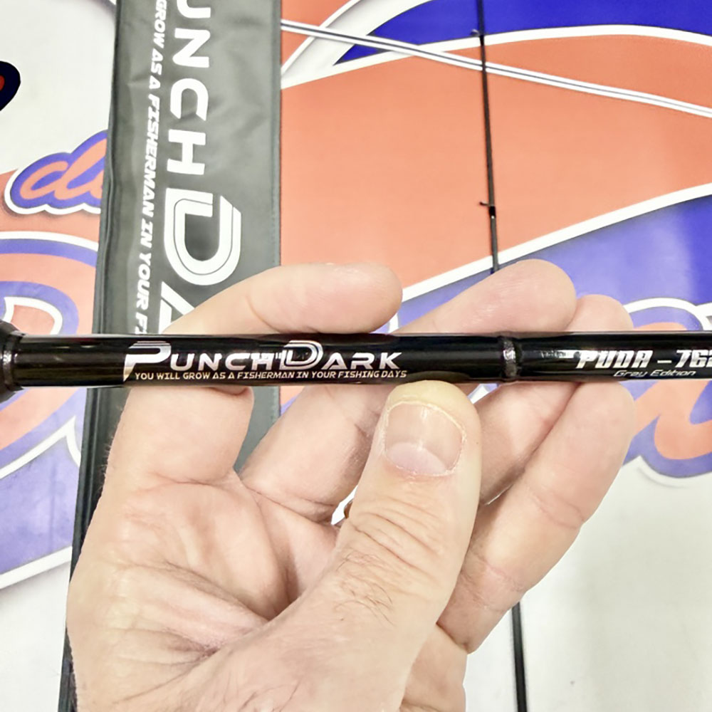 CAÑA DE SPINNING YKR PUNCHDARK 792 M 2,30MT. 5-25GR. GRAY EDITION - Imagen 5