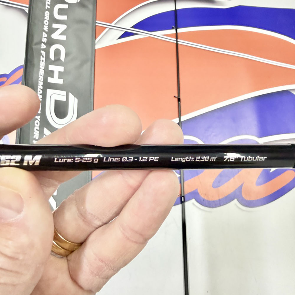 CAÑA DE SPINNING YKR PUNCHDARK 792 M 2,30MT. 5-25GR. GRAY EDITION - Imagen 6