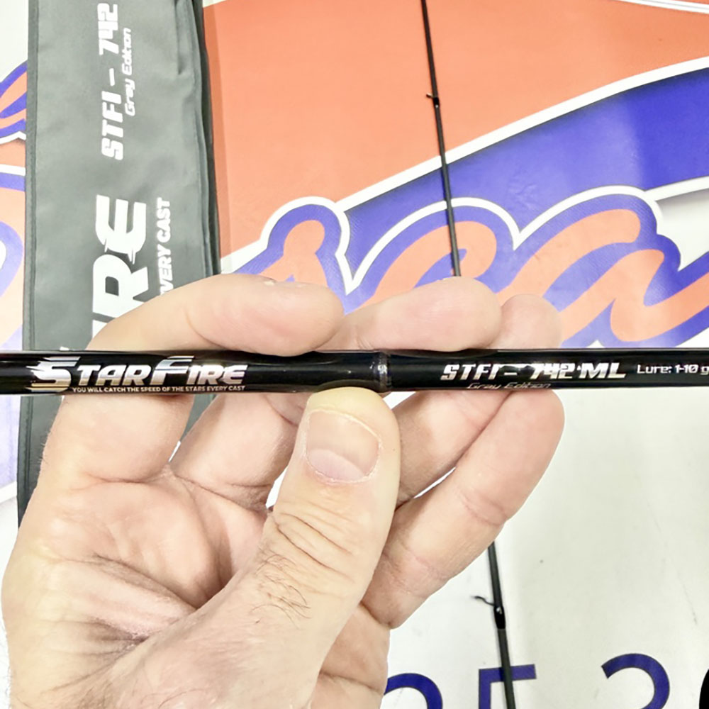 CAÑA DE ROCK FISHING YKR STARFIRE 742 M 2,25MT. 1-10GR. GRAY EDITION - Imagen 4