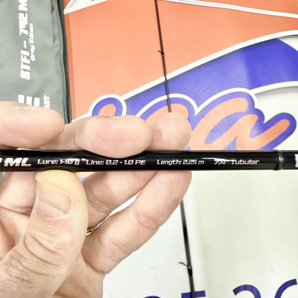 CAÑA DE ROCK FISHING YKR STARFIRE 742 M 2,25MT. 1-10GR. GRAY EDITION - Imagen 5