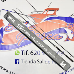 CAÑA DE SPINNING YKR STREAMLIGHT 83 M 2,50MT. 10-30GR. GRAY EDITION