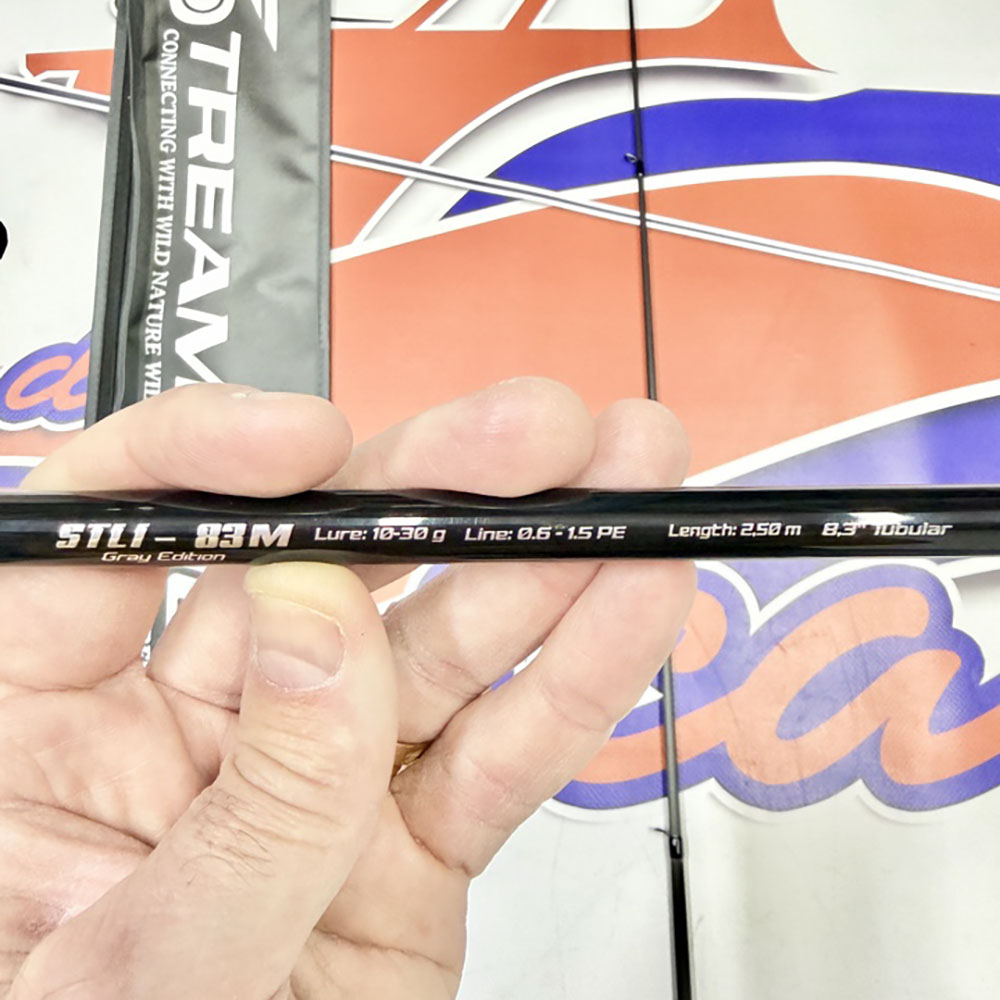 CAÑA DE SPINNING YKR STREAMLIGHT 83 M 2,50MT. 10-30GR. GRAY EDITION - Imagen 6