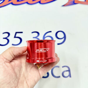 BOBINA CARRETE DE SURFCASTING RELY ALUMINIO UL TYPE 1,6 COLOR RED