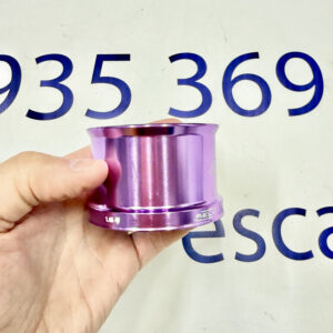 BOBINA CARRETE DE SURFCASTING RELY ALUMINIO UL TYPE 1,6 COLOR PURPLE