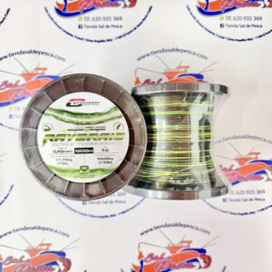 HILO TRENZADO CINNETIC RAYBRAID 8X 1200MT. 0,42MM. MULTICOLOR