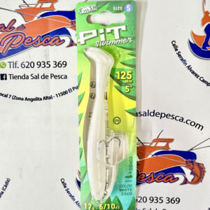 SEÑUELO FIIISH PIT SWIMMER 125 COMBO WHITE COCO