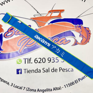 FUNDA PARA CAÑA SURFCASTING AKAMI NEO BLUE 150CM.