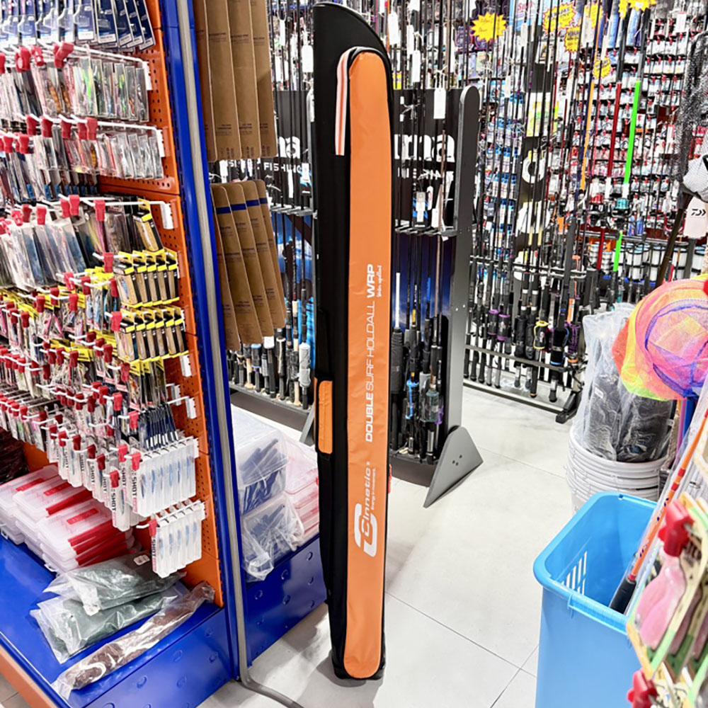 FUNDA PARA CAÑA SURFCASTING CINNETIC DOUBLE SURF HOLDALL WRP 165CM.