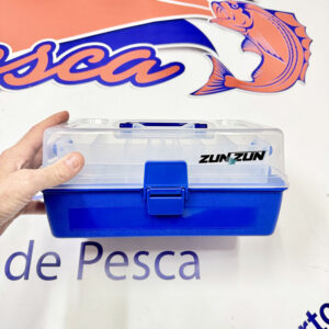 CAJA DE PLASTICO ZUNZUN DOS BANDEJAS MOD. 304