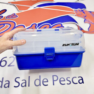 CAJA MALETA DE PLASTICO  ZUNZUN 3 BANDEJAS MOD. 305