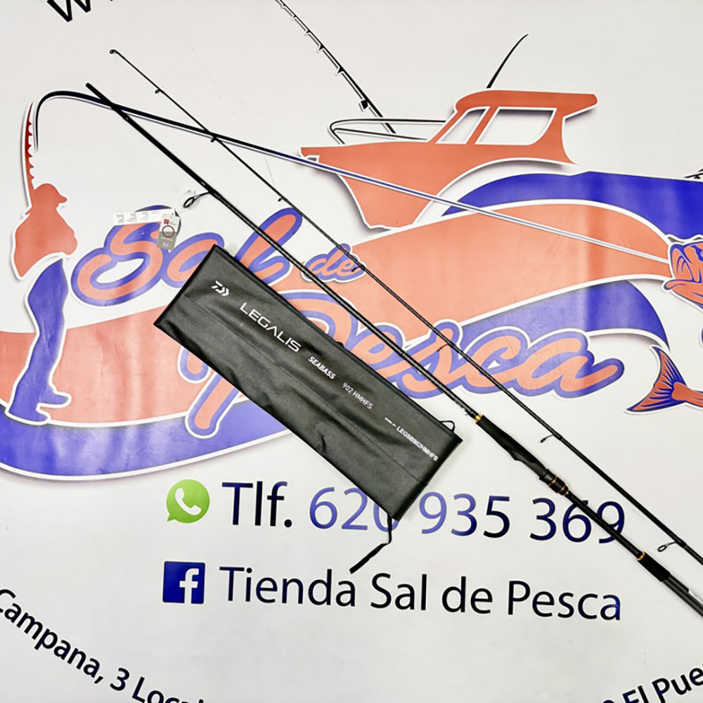 CAÑA DE SPINNING DAIWA LEGALIS SEABASS 2025 2,74MT. 10-35GR.