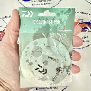 MONTAJE BAJO FLUOROCARBONO CALAMAR REGULABLE DAIWA 3 JIBIONERAS