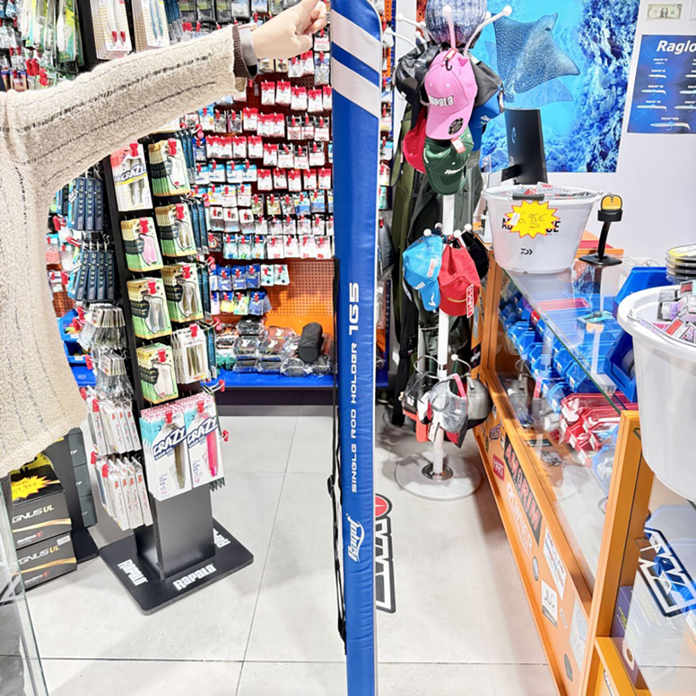 FUNDA DE CAÑA SPINNING RAGOT ROD HOLDER SIMPLE 165CM.