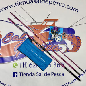 OFERTA COMBO SURFCASTING VERCELLI CAÑA MORENA + CARRETE OXYGEN SK