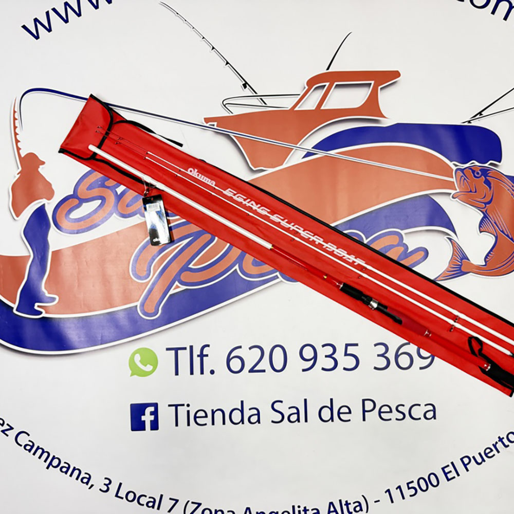 CAÑA DE EGING OKUMA SUPER BOAT 2.50MT. 100-150GR.