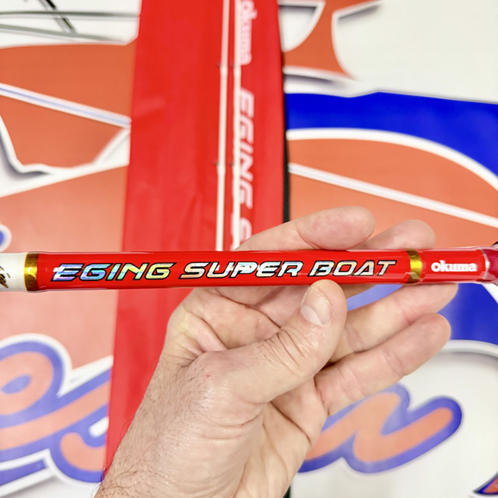 CAÑA DE EGING OKUMA SUPER BOAT 2.50MT. 100-150GR. - Imagen 2