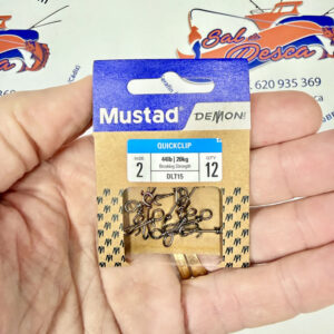 ENGANCHE RAPIDO MUSTAD QUICKKLIP NUM. 2 44LB/20KG.