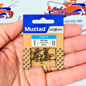 ENGANCHE RAPIDO MUSTAD QUICKKLIP NUM. 2 44LB/20KG.