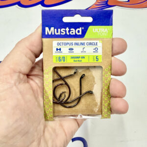 ANZUELO MUSTAD 39928NP-BN OCTUPUS INLINE CIRCLE OJAL NUM. 6/0