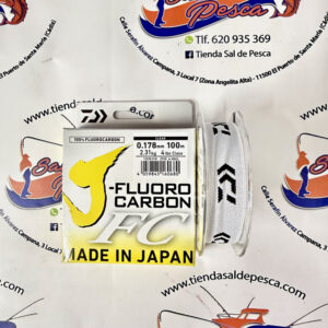 HILO J-FLUOROCARBONO 100% DAIWA 0,178MM. 100MT.