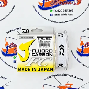 HILO J-FLUOROCARBONO 100% DAIWA 0,178MM. 100MT.