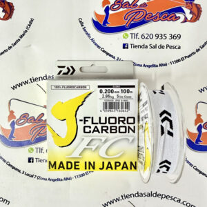 HILO J-FLUOROCARBONO 100% DAIWA 0,20MM. 100MT.