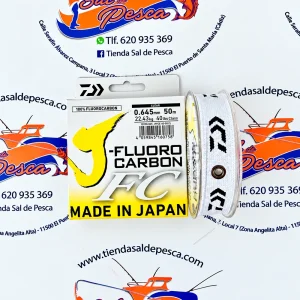 HILO J-FLUOROCARBONO 100% DAIWA 0,645MM. 50MT.