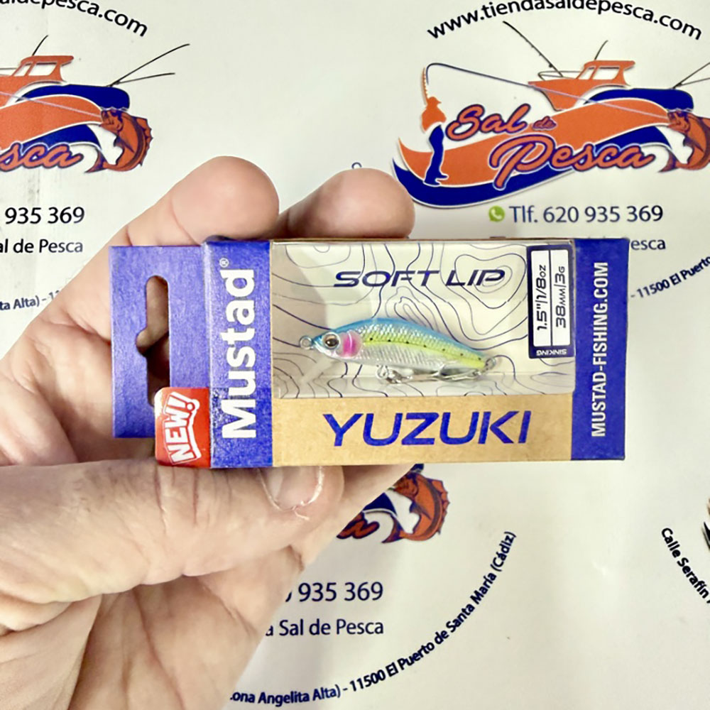 MUESTRA DE SPINNING MUSTAD YUZUKI 3,8CM. 3GR. COLOR 001 - Imagen 2