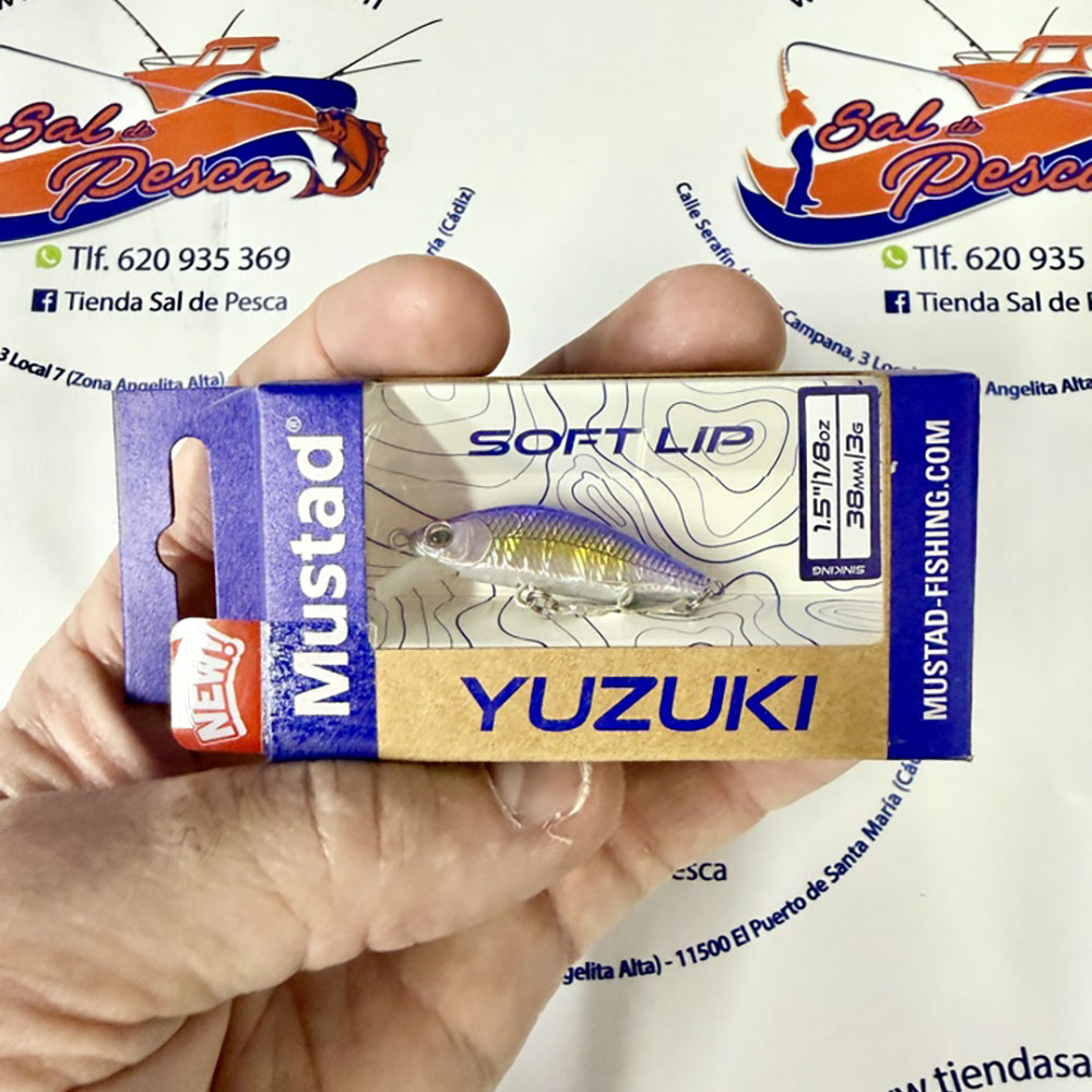 MUESTRA DE SPINNING MUSTAD YUZUKI 3,8CM. 3GR. COLOR 008 - Imagen 2