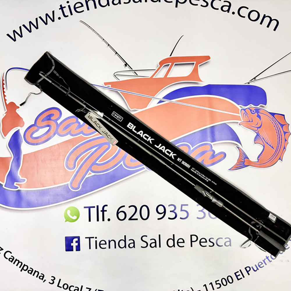 CAÑA DE SPINNING HART BLACK JACK NT 9MH 2.74MT. 21-53GR.