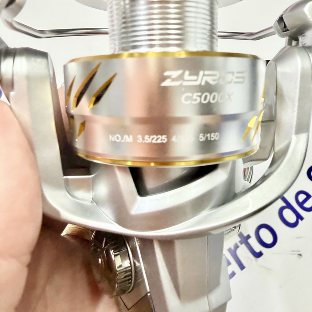 CARRETE DE SPINNING OKUMA ZYROS C5000XA EXTREME HIGH SPEED - Imagen 4