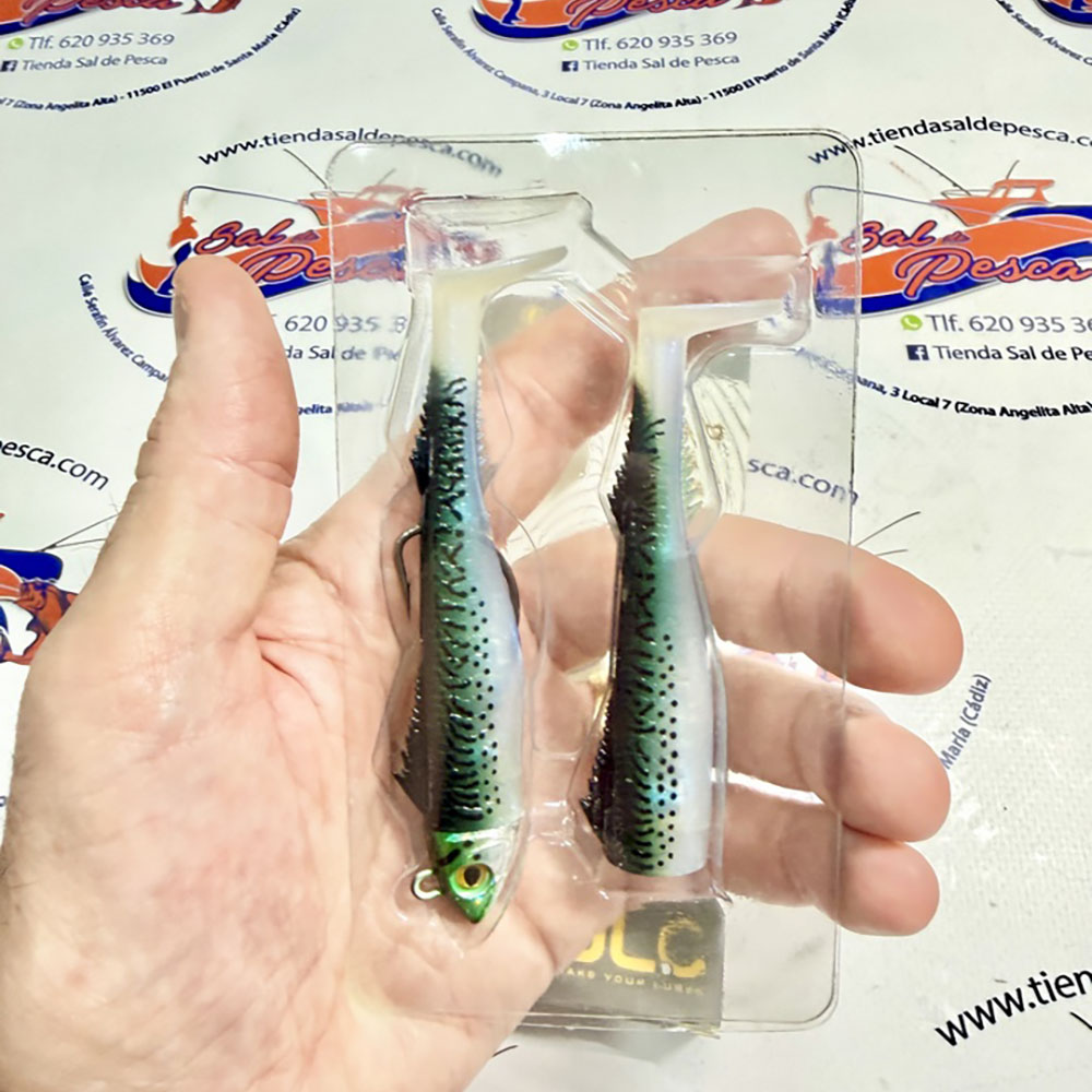 MUESTRA VINILO JIGGING JLC REAL FISH COMBO+1 CUERPO 20GR. CABALLA - Imagen 2