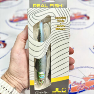 MUESTRA VINILO JIGGING JLC REAL FISH COMBO+1 CUERPO 100GR. CABALLA