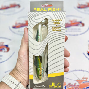 MUESTRA VINILO JIGGING JLC REAL FISH COMBO+1 CUERPO 100GR. DONCELLA