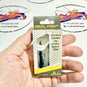 MUESTRA VINILO SPIN JLC REAL FISH DOBLE COMBO 4GR. SARDINA