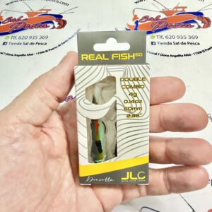 MUESTRA VINILO SPIN JLC REAL FISH DOBLE COMBO 4GR. DONCELLA