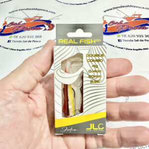 MUESTRA VINILO SPIN JLC REAL FISH DOBLE COMBO 4GR. JULIA