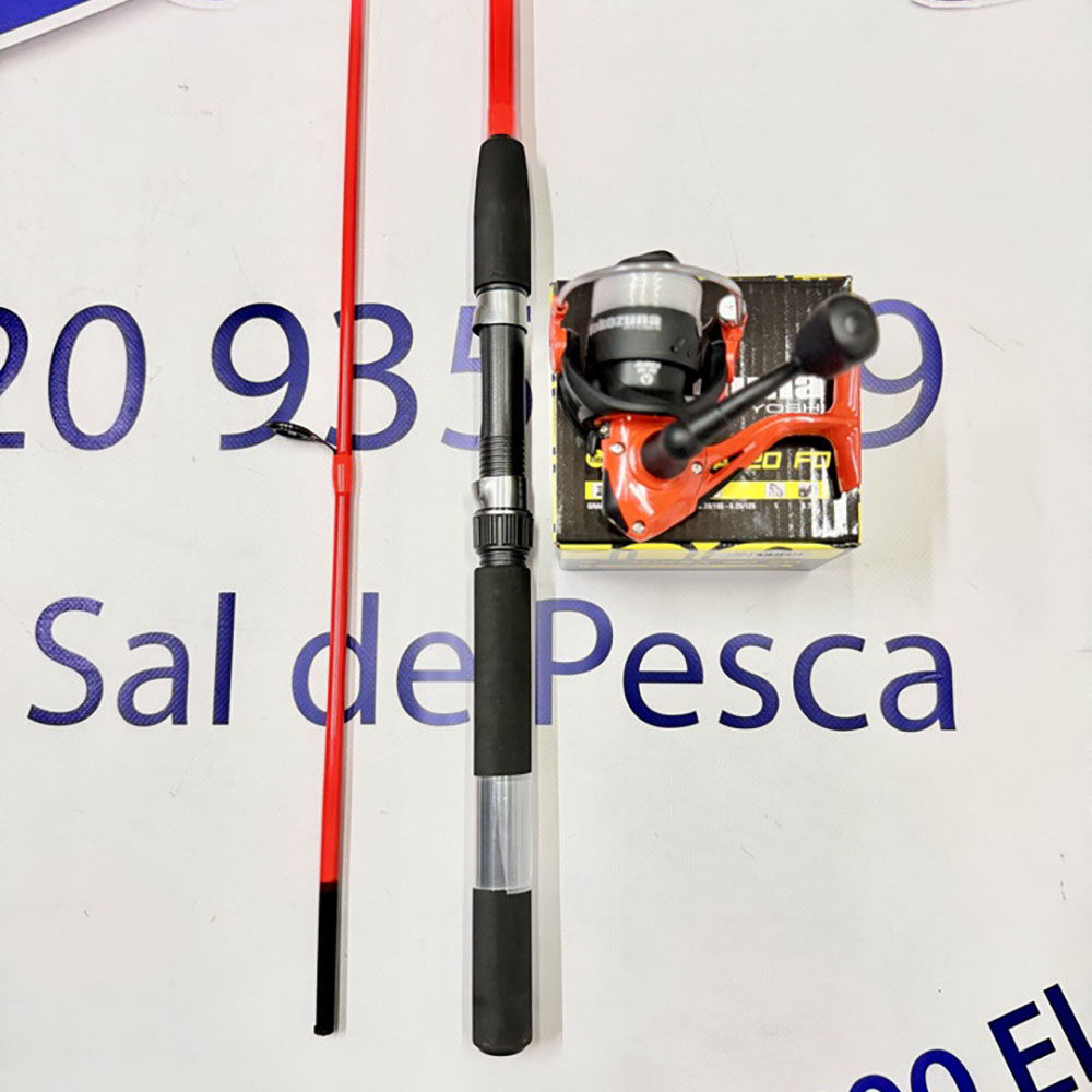 COMBO DE EMBARCACION YOKOZUNA INNIA 2,10MT. + AUREA 20FD CON HILO - Imagen 3
