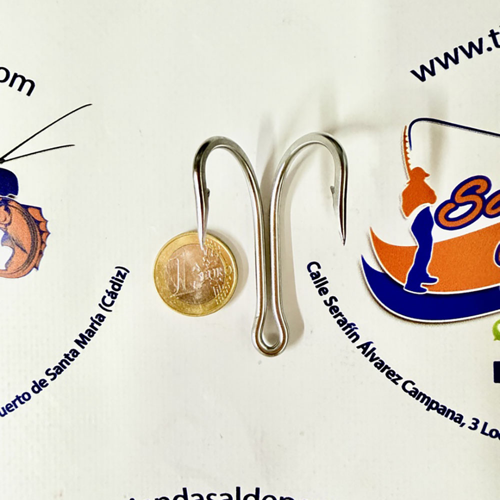 ANZUELO DOBLE MUSTAD O’SHAUGHNESSY TUNA HOOK 2X STRONG NUM. 8/0