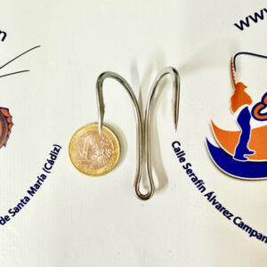 ANZUELO DOBLE MUSTAD O’SHAUGHNESSY TUNA HOOK 2X STRONG NUM. 7/0